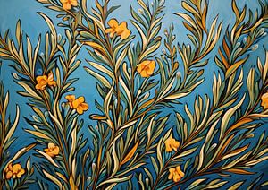 Blühender Oleander