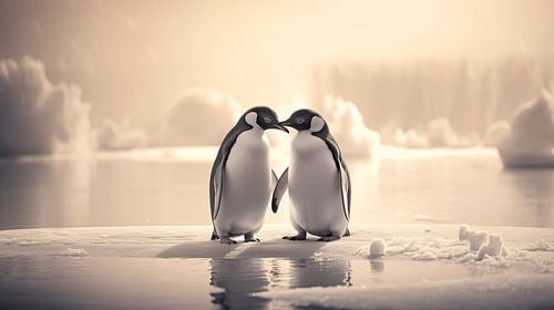 two penguins by Black Coffee