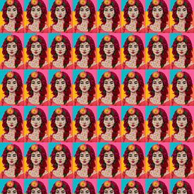 Porträt von Henriette Tischler van Sleen