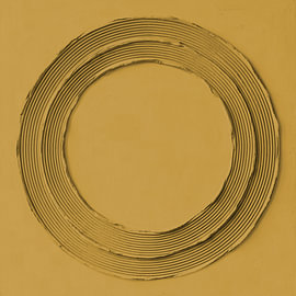 Enso-Relief – Japandi trifft auf Zen und Wabi-Sabi II von AidasignArt