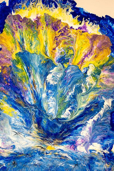 Paon dans le souffle du dragon par Sebastian Rohnacher