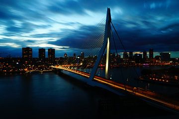 Skyline of Rotterdam van Naomi van Wijngaarden-Knip