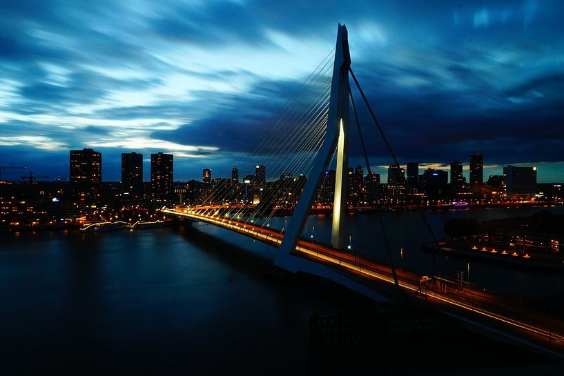 Skyline of Rotterdam van Naomi's photo art