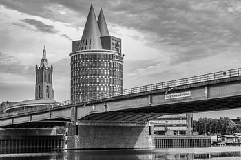 Roermond in Schwarz und Weiß