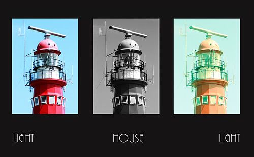 Light-House-Light - fotocollage van Qeimoy