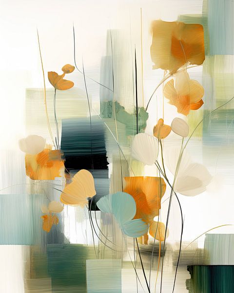 Botanical abstract by Imagine