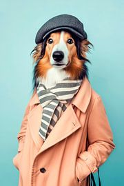 Collie by Poster Art Shop