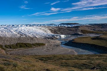 Glacier Panorama Greenland by Kai Müller