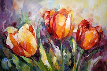 Tulpen abstract