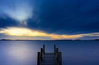 Sunset at the waterfront by Wilko Visscher thumbnail