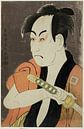 Toshusai Sharak - De acteur Segawa Kikunojo III als Oshizu, de vrouw van... van Peter Balan thumbnail