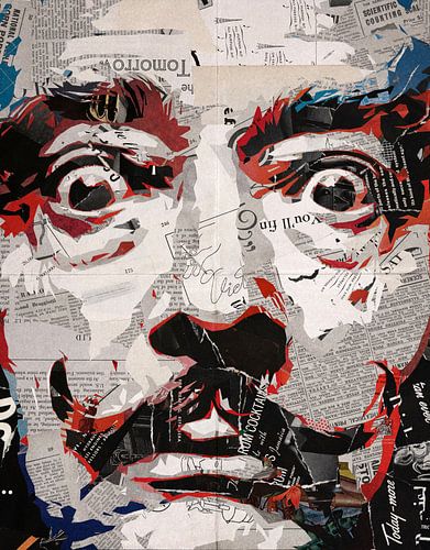 Collage artistique de Salvador Dalí