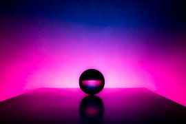 Kristallen bol - afgrond sur Sven Van Santvliet