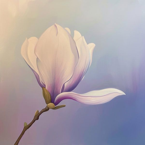 Magnolienblüte von Poster Art Shop