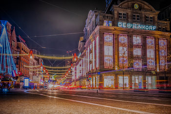 Amsterdamer Lichtfest "De Bijenkorf"