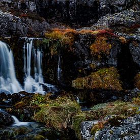 Icelandic waterfall by Miranda Engwerda