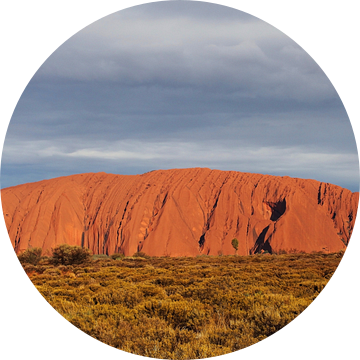 Uluru (Ayers Rock) van Inge Hogenbijl