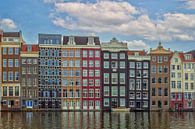 Grachtenpanden in Amsterdam van Carola Schellekens thumbnail