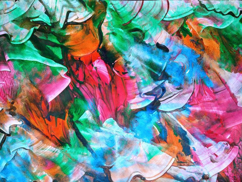 Waves of color experience by Nina IoKa