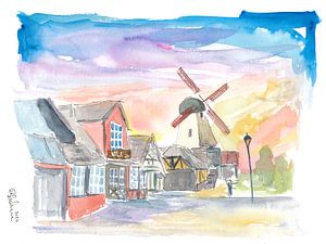 Solvang Main Street Dänischer Style in Kalifornien