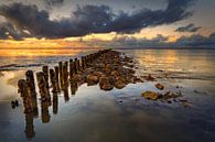 Waddenzee Nederland van Peter Bolman thumbnail