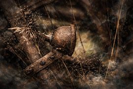 Abstract vehicle art with blurred layers and painterly transitions by Johnny Flash