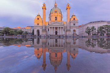 Karlskirche Vienna by Patrick Lohmüller