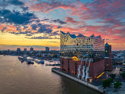 Elbphilharmonie in Hamburg, Duitsland