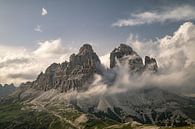 Tre Cime di Lavaredo of Drei Zinnen in de Dolomieten van Sjoerd van der Wal Fotografie thumbnail