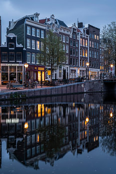 Canal houses in Amsterdam