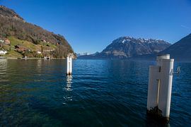 Het meer van Uri en landschap van Martin Steiner
