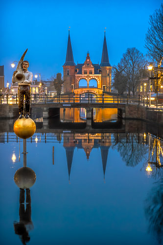 Das Wassertor in der blauen Stunde