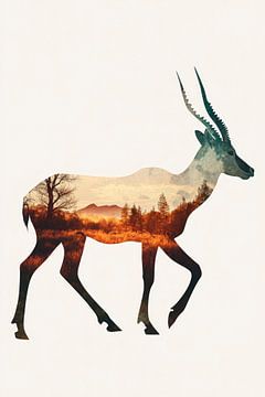 La nature dans l'animal sur Poster Art Shop