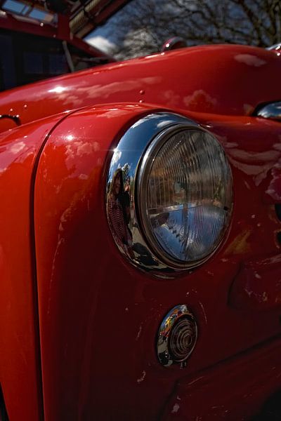 Oldtimer Dodge Brandweerwagen op de bloemen corso by foto-fantasie foto-fantasie