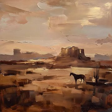 Präriepferd von FoXo Art