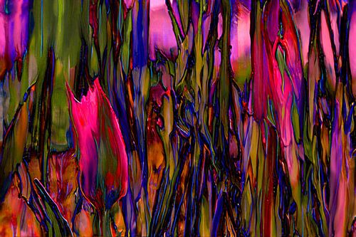 Hedendaagse kunst: kleurenspel van diepte