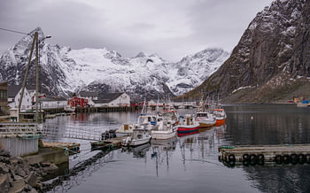 Reine , Lofoten Noorwegen