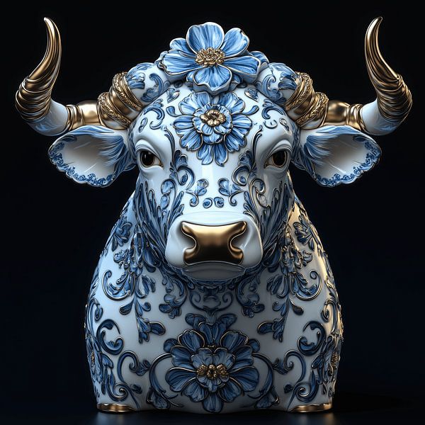 Porcelain animals by Ton Kuijpers