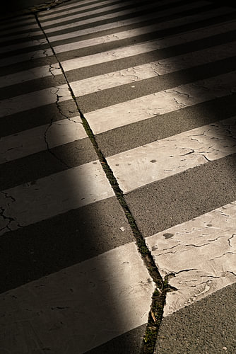 Zebrapaden in Praag