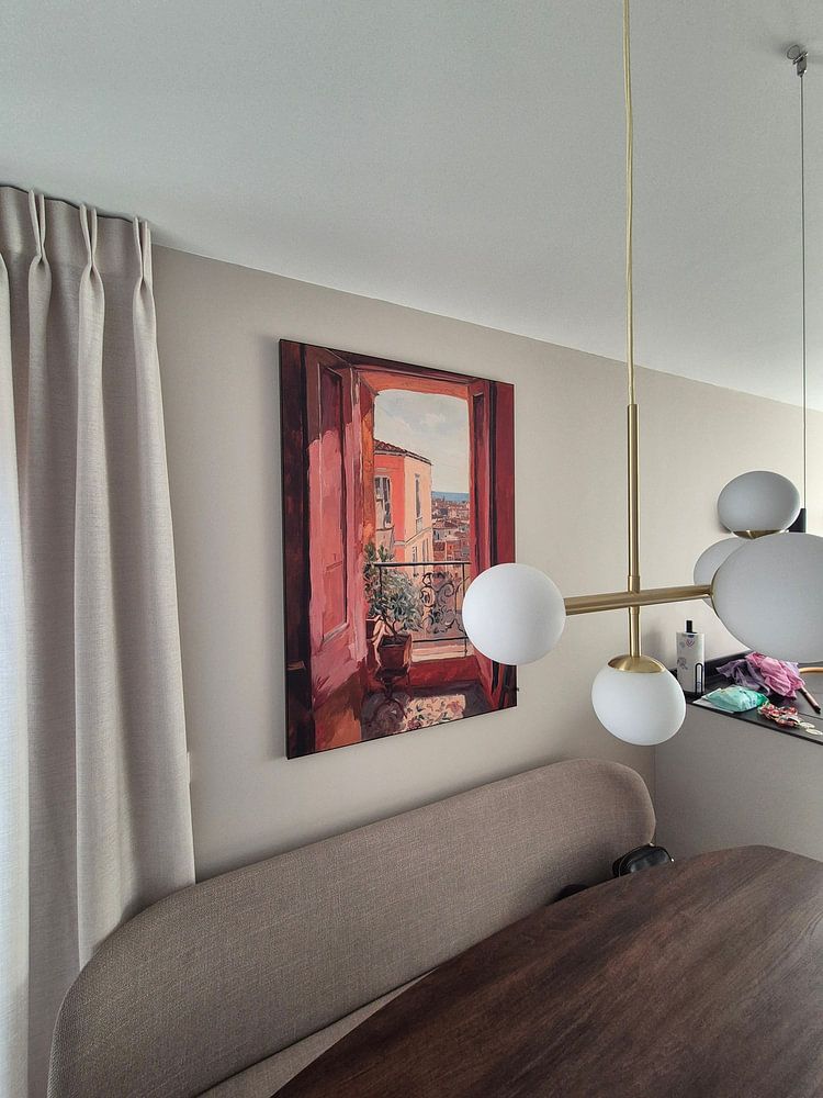 Matisse inspires Open Window Fauvist  by Niklas Maximilian 