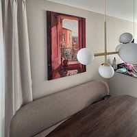 Klantfoto: Matisse inspireert open raam fauvist van Niklas Maximilian, als ArtFrame