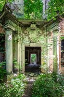 Château en ruine abandonné en Pologne