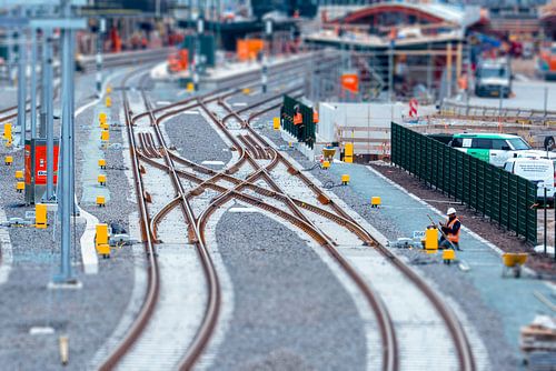 Renovatie Hoofdstation Groningen Bedrijvigheid in miniatuur