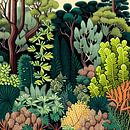 Dense jungle foliage by Vythryd Arts thumbnail