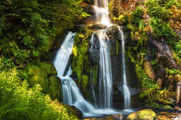 Triberg Waterfall by Ilya Korzelius