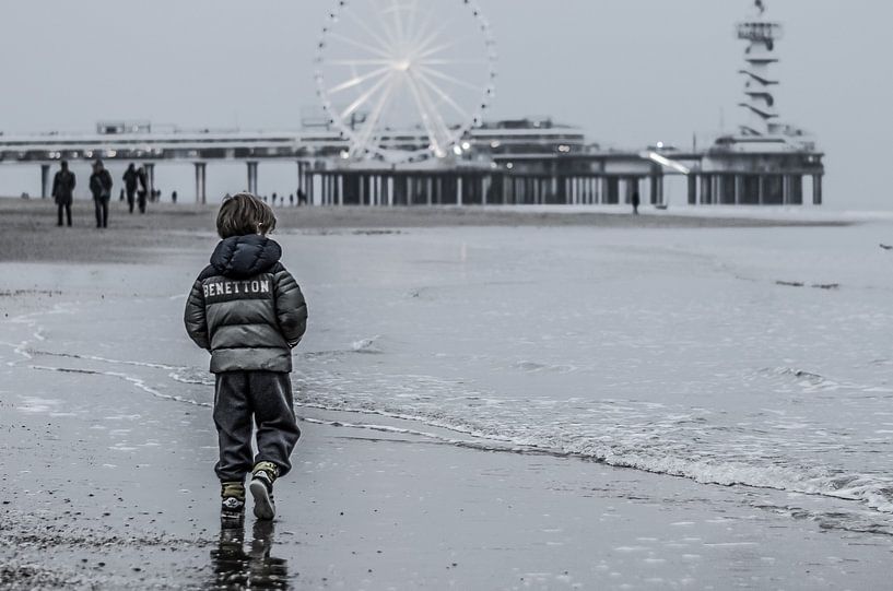 Herfst aan zee van Emil Golshani