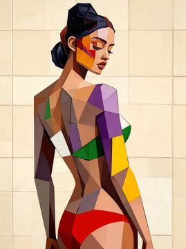 Goldene geometrische Anmut