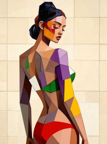 Goldene geometrische Anmut