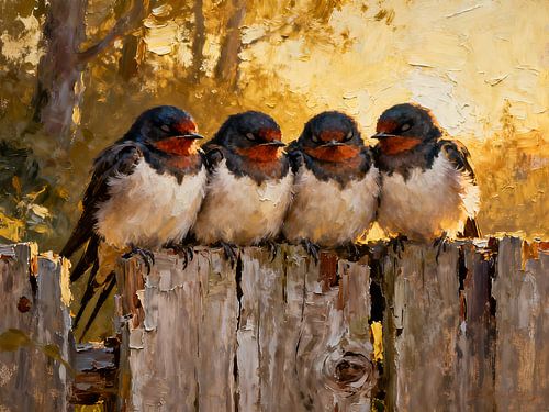 The last warmth of the day