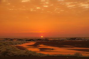 Sunset at Sea sur Dirk van Egmond